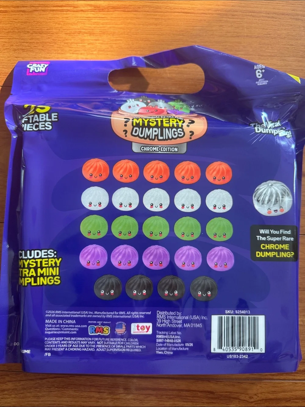 Rms surprise collectible